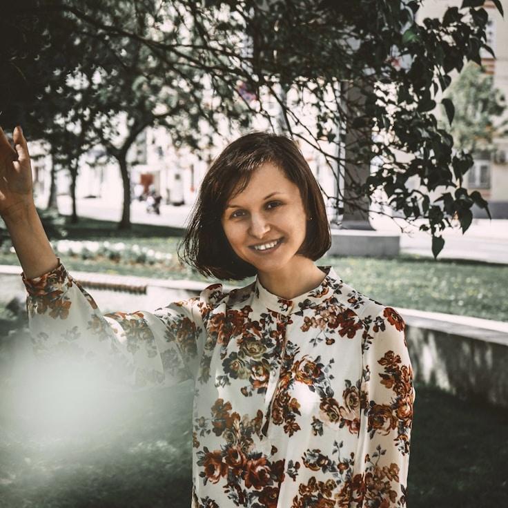 Portrait of Nila meditation instructor